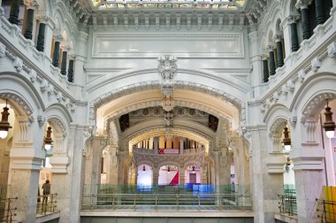 Madrid, İspanya - 24 Ağustos, 2017: vitray pencereler Müzesi'nde