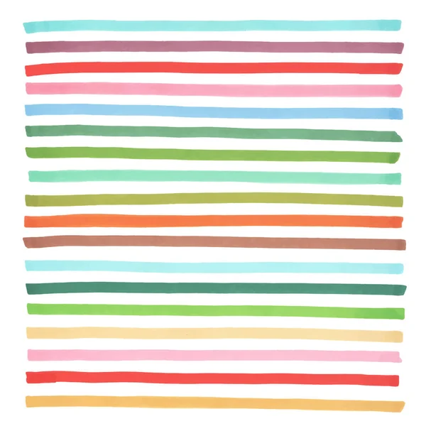 Bannières de couleur dessinées avec des marqueurs japonais. Eléments élégants pour le design. Course du marqueur vectoriel — Image vectorielle