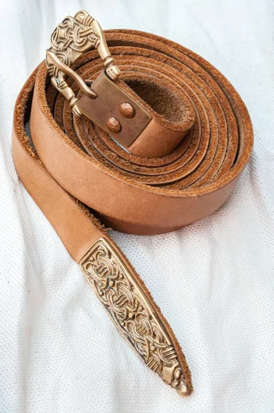 Medieval Slavic belt — Stock Photo, Image