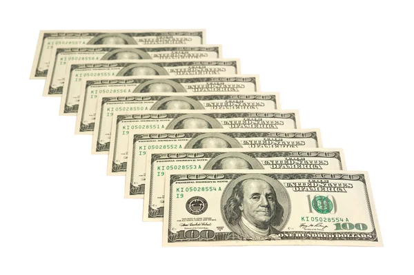 Novecientos dólares en billetes de EE.UU. USD — Foto de Stock