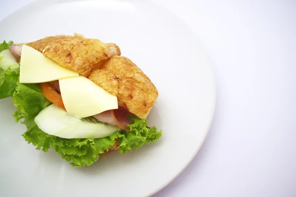 Thailändische Küche, Sandwiches mit Schinken — Stockfoto