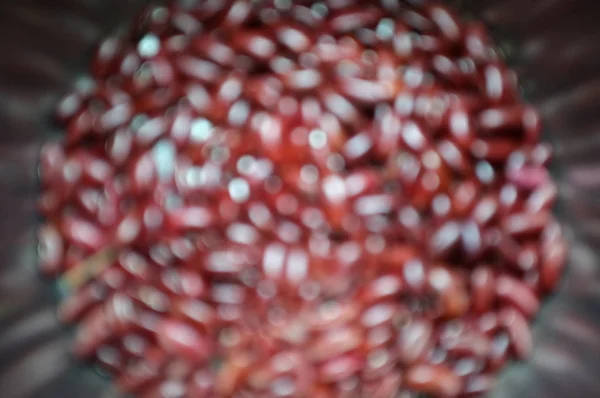 赤い腎臓豆ボケの背景 . — ストック写真