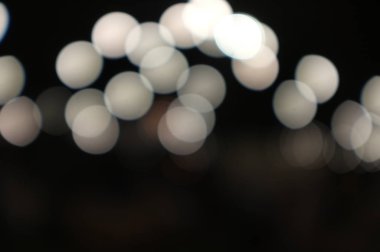 Işığın soyut dairesel bokeh arkaplanı. Bulanık arkaplan