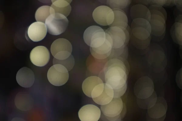 Işığın soyut dairesel bokeh arkaplanı. Bulanık arkaplan — Stok fotoğraf