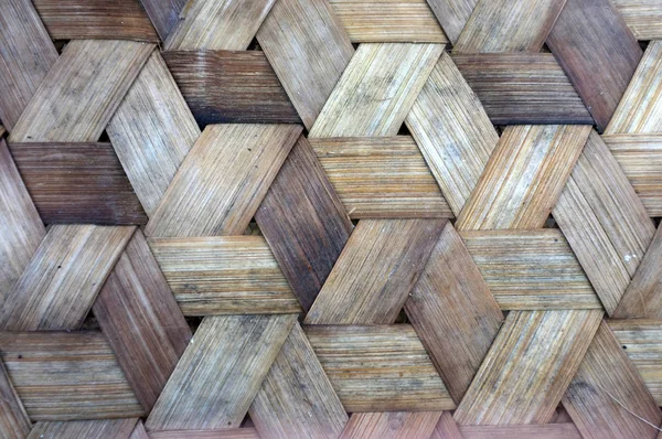 Textura de bambú tejido para el patrón y el fondo . —  Fotos de Stock