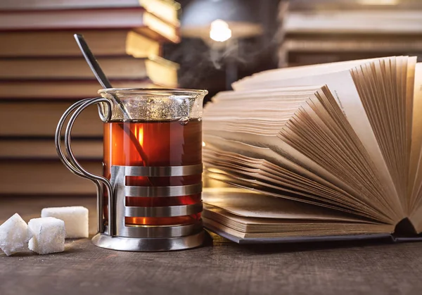 Tea and books.