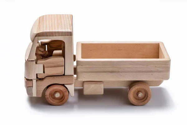 Isolated truck (lorry) toy on white background — Stock Photo, Image