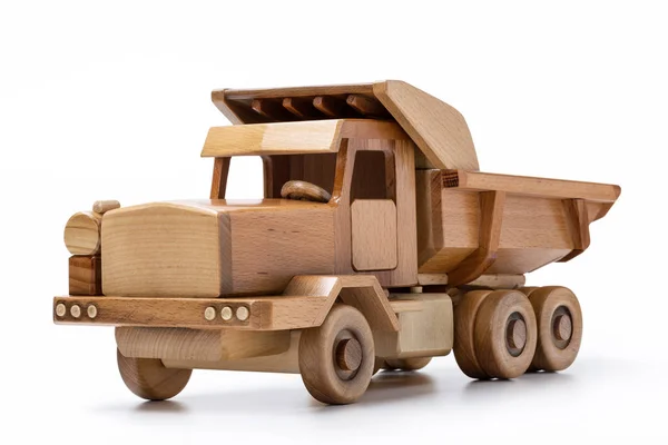 Voiture jouet modèle en bois . — Photo