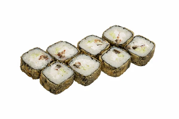 Rolls Nori Seafood Baked Breaded — Stock Photo, Image