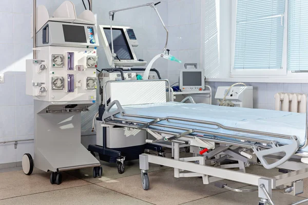 Reanimation Mit Modernen Geräten Medizinische Abteilung Für Notfallversorgung — Stockfoto