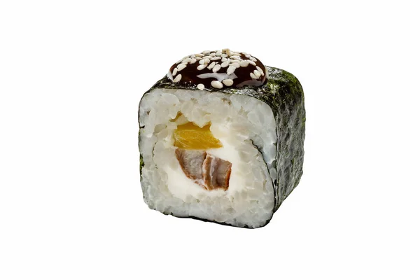 Roll Dragon Asian Food Copy Space Close Isolated — Stock Photo, Image