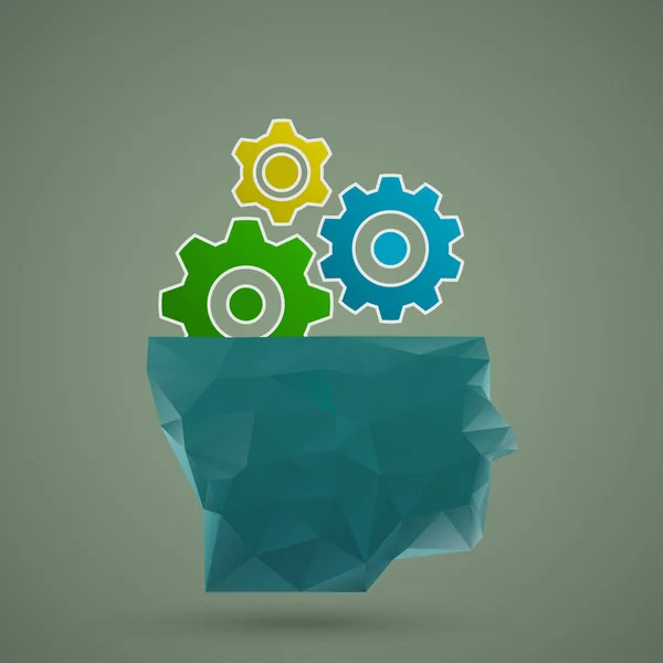 Kafamda soyut Dişliler