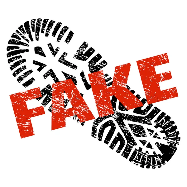 Tek kelime sahte ile kırmızı pul