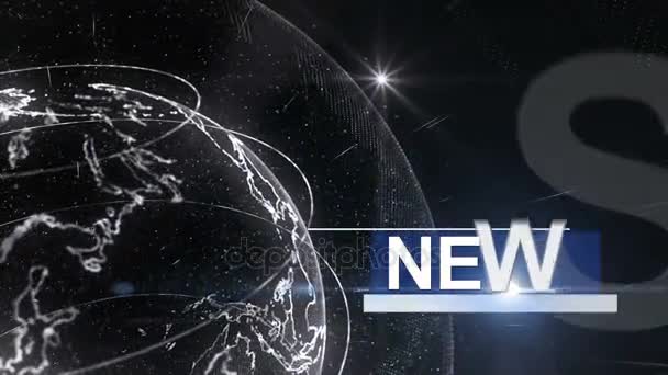 Video De Fond De Nouvelles Particulieres Globe 4k Par Celalbulus C