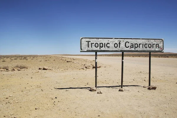 Tropico Del Segno Del Capricorno Namibia — Foto Stock