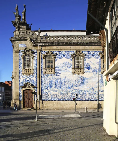 Igreja do Carmo no Porto, Portugal — Fotografia de Stock