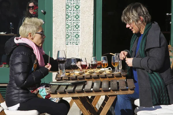 Degustação de vinho do Porto — Fotografia de Stock