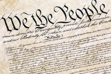 United States Constitution clipart