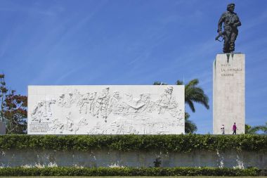 Santa Clara, Cuba - 7 Mart 2018: Che Guevara'nın Türbesi 