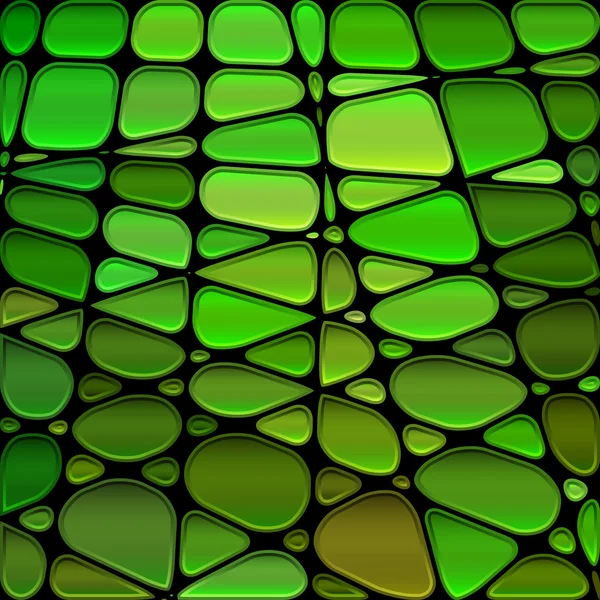 Vector abstracto manchado de vidrio mosaico de fondo — Vector de stock