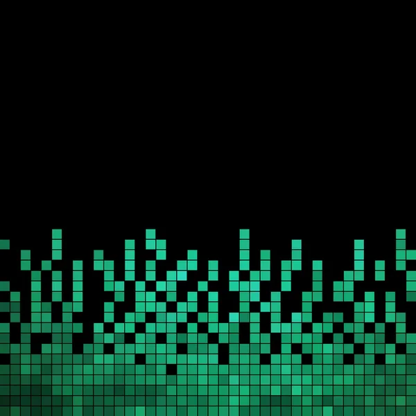 Vector abstracto pixel cuadrado mosaico fondo — Archivo Imágenes Vectoriales