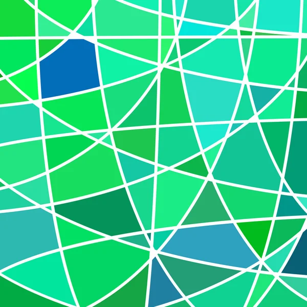 Vector abstracto manchado de vidrio mosaico de fondo — Vector de stock