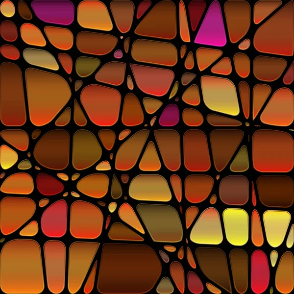 Vector abstracto manchado de vidrio mosaico de fondo — Archivo Imágenes Vectoriales