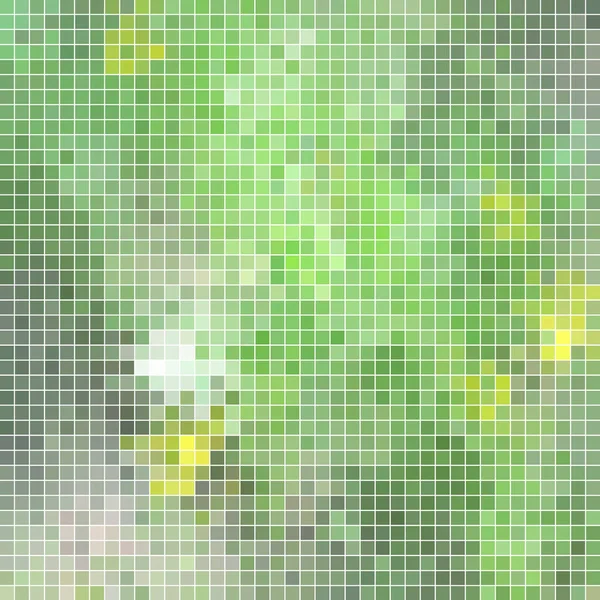 Abstract vector square pixel mosaic background — Stock Vector