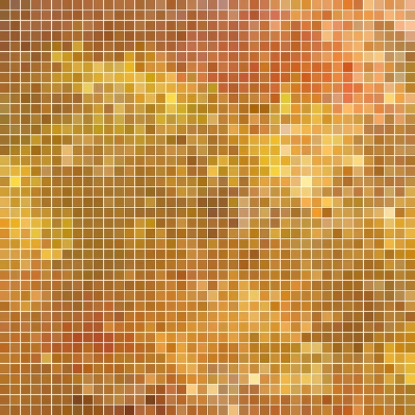 Abstract vector square pixel mosaic background — Stock Vector