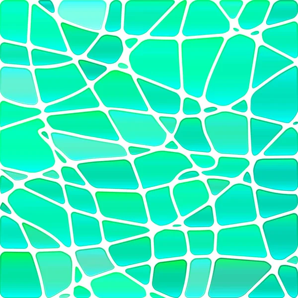 Abstracte vector glas-in-lood mozaïek achtergrond — Stockvector