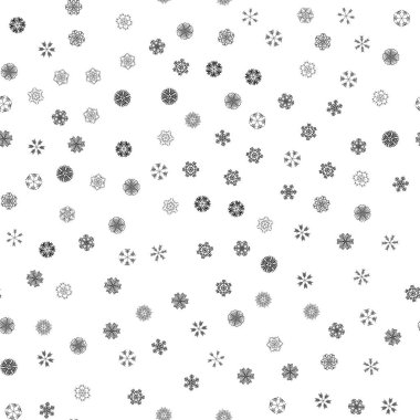 vektör kış ışığı pürüzsüz desen