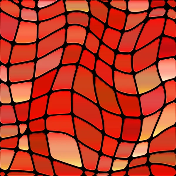 Vector abstracto manchado de vidrio mosaico de fondo — Archivo Imágenes Vectoriales