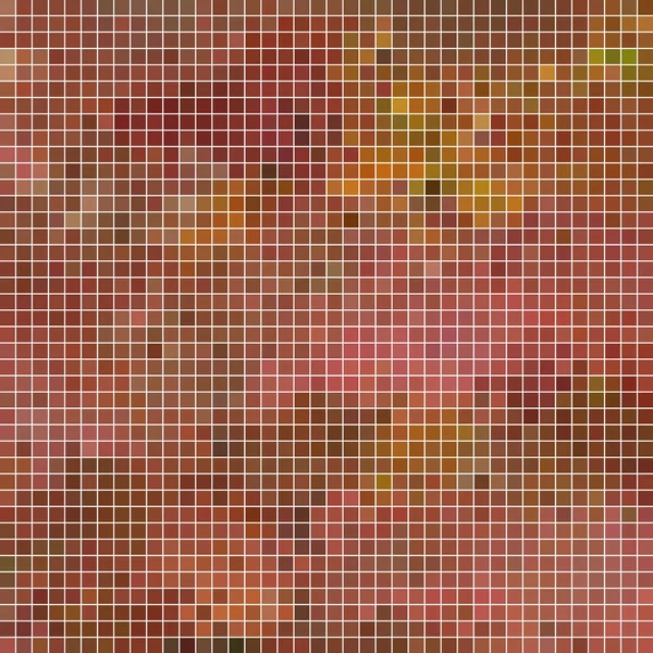 Abstract vector square pixel mosaic background — Stock Vector