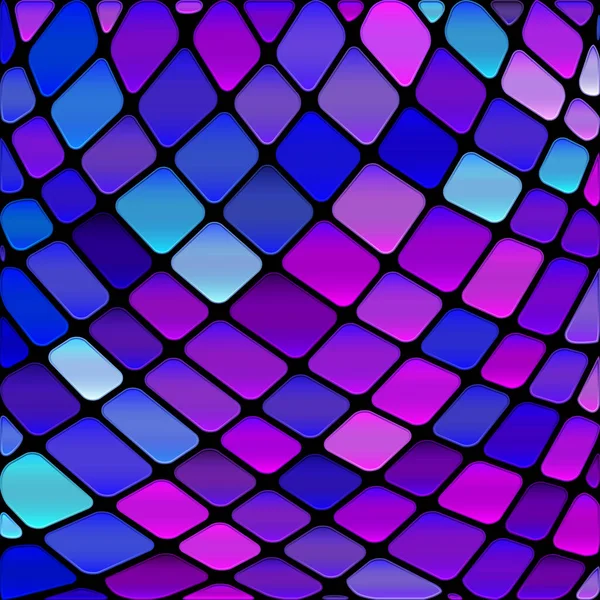 Abstrakt vektor färgat glas mosaik bakgrund — Stockfoto