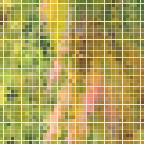 Abstract vector square pixel mosaic background — Stock Photo, Image