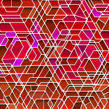 soyut vektör boyalı cam mozaik arkaplan