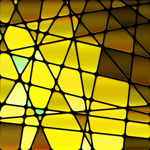 Vector abstracto manchado de vidrio mosaico de fondo — Vector de stock