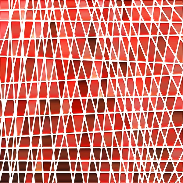 Vetor Abstrato Fundo Mosaico Vidro Manchado Vermelho Brilhante —  Vetores de Stock