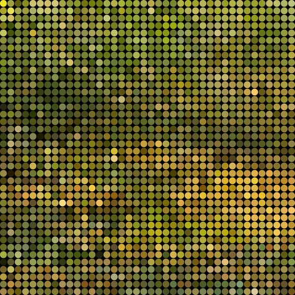 Абстрактные Векторные Цвета Круглых Точек Фона Зеленый Желтый — стоковый вектор