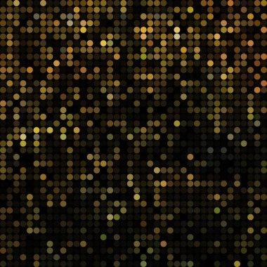 soyut vektör renkli yuvarlak noktalar arkaplan - kahverengi