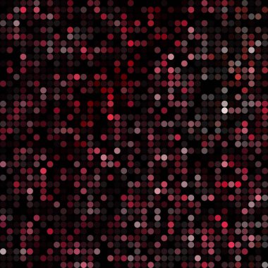 soyut vektör renkli yuvarlak noktalar arkaplan - kırmızı
