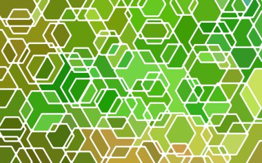 soyut vektör boyalı cam mozaik arkaplan - yeşil ve kahverengi