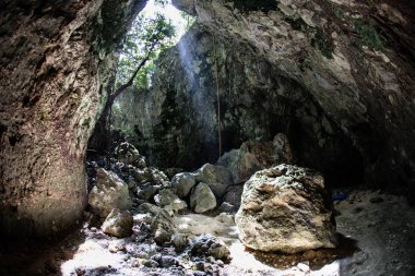 Limestone Cave in the Republic of Palau clipart