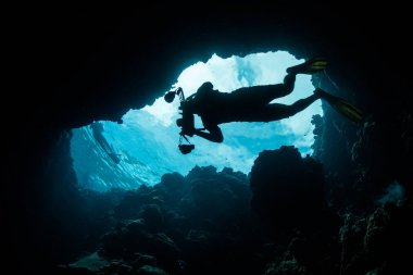 Mavi delik Sualtı Fotoğrafçı