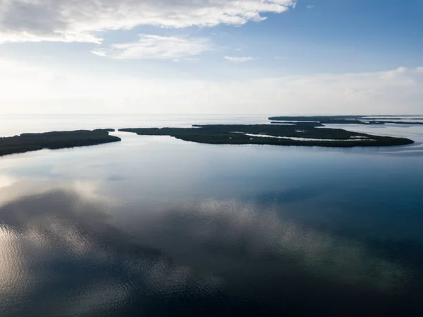 Calm Tropical Lagoon in Caribbean Sea