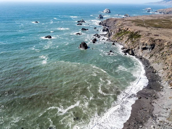 Aerial View of Beautiful Northern California Coast — Stock Photo, Image