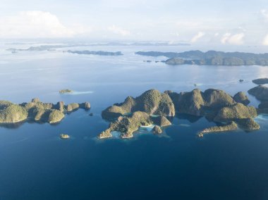 Raja Ampat bulundu engebeli kireçtaşı Adaları sığ mercan resifleri ile çevrilidir. Doğu Endonezya uzaktaki bir parçası bu güzel bölgede olağanüstü deniz biyoçeşitliliği için bilinen.