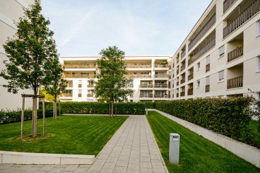 Modern binalar, yeni bir kentsel konut daire