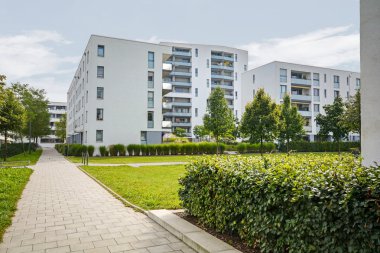 Modern binalar, yeni bir kentsel konut daire