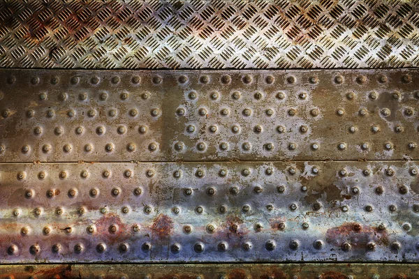 Paslı metal grunge arka plan — Stok fotoğraf
